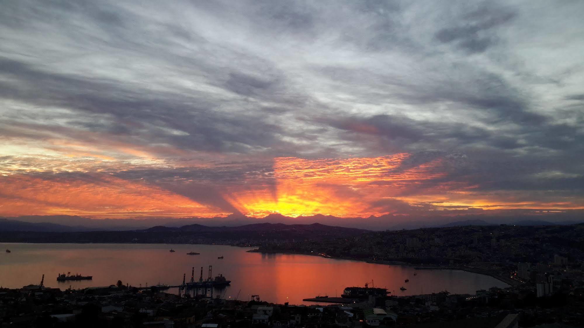 Costa Azul B&B Valparaíso Exteriér fotografie